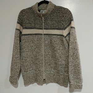 Winona Knits Wool Cardigan Zip Front
